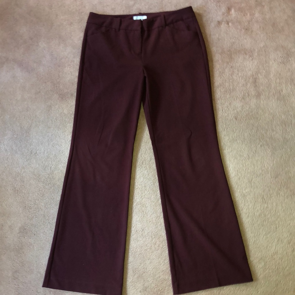 Bordeaux Stretch Trouser
